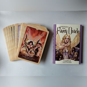Oracle Cards Deck Wild Wisdom Of The Faery by Lucy Cavendish and Selina Fenech